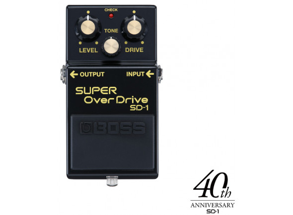 BOSS SD-1-4A SUPER OverDrive - Edição Limitada 40º Aniversário